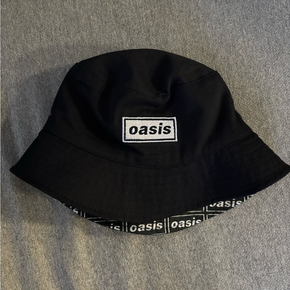 Oasis Classic Black Bucket Hat